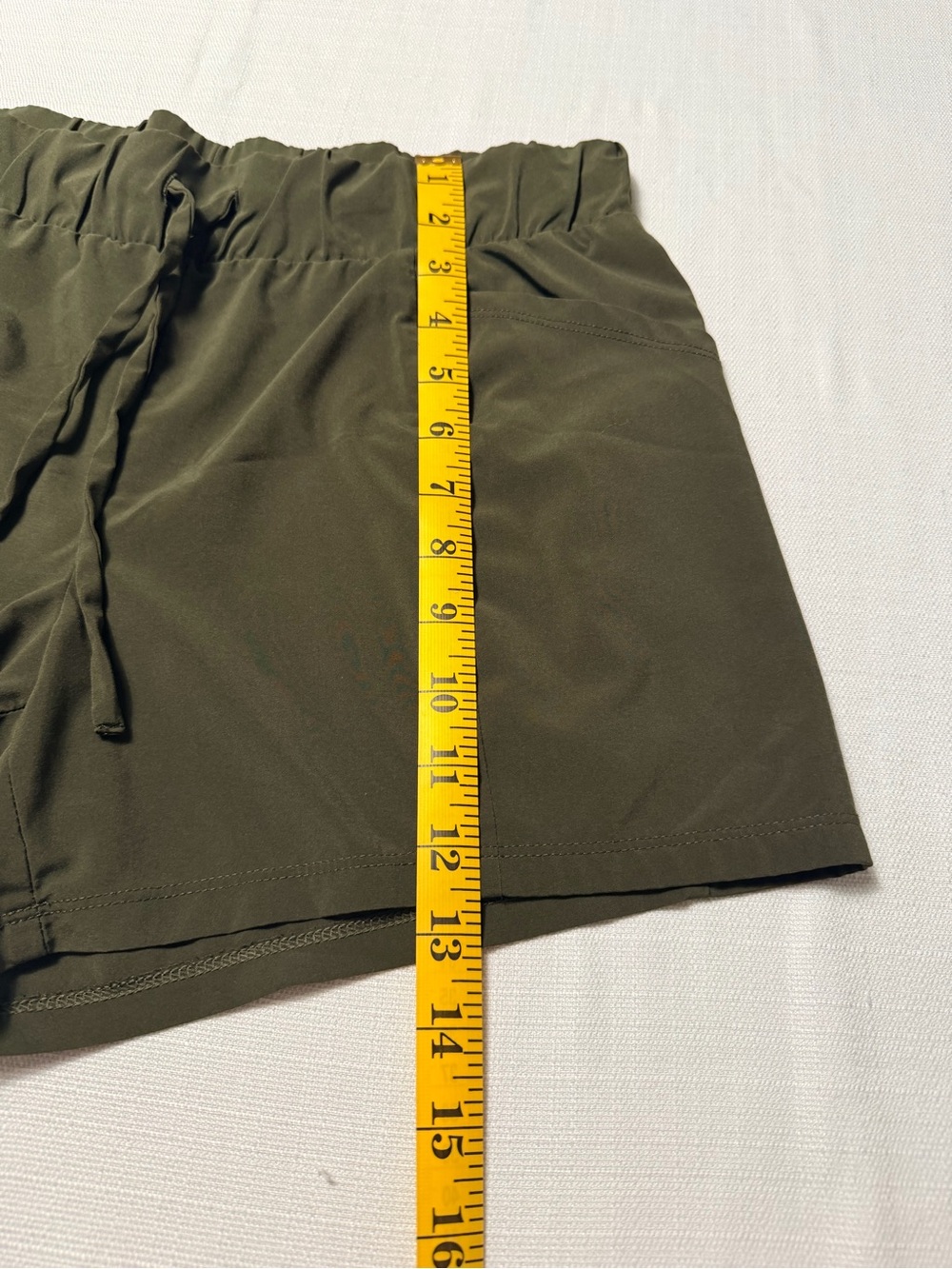 all in motion Olive Green Drawstring Athletic Shorts - Picture 4 of 6